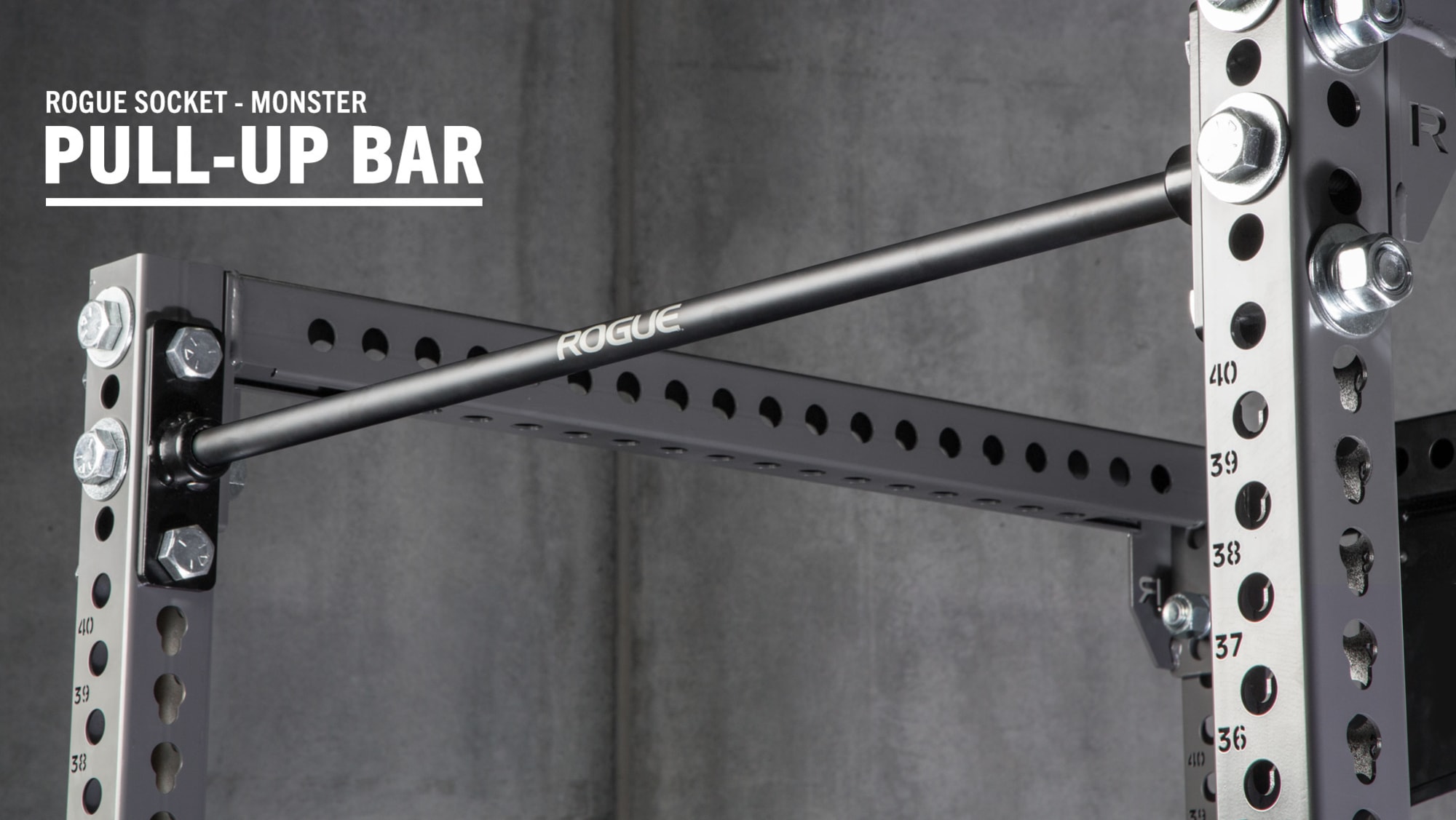 Rogue fitness pull up bar top